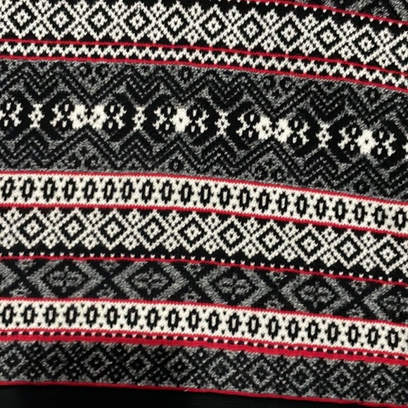 Hanna Andersson Gray Black Snowflake Sweater dress - Picture 10 of 12